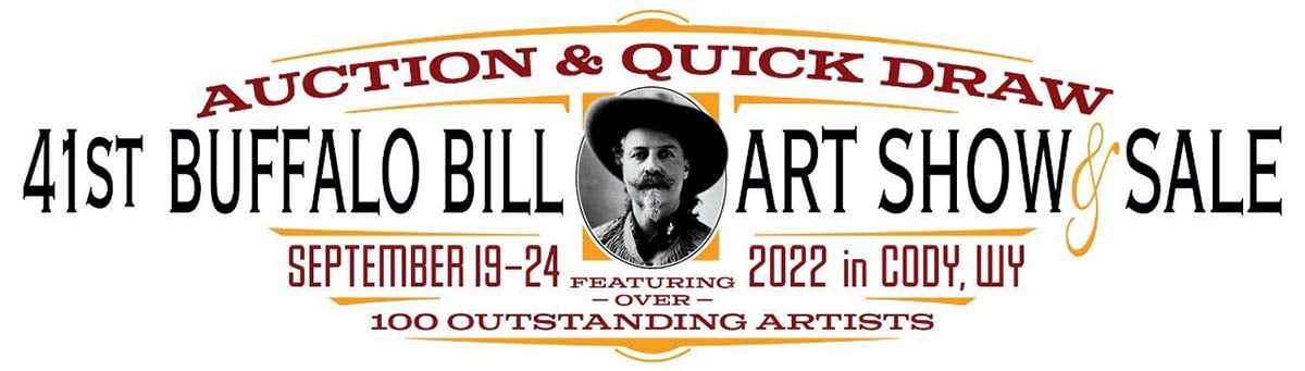 Buffalo Bill Art Show & Sale logo, 2022