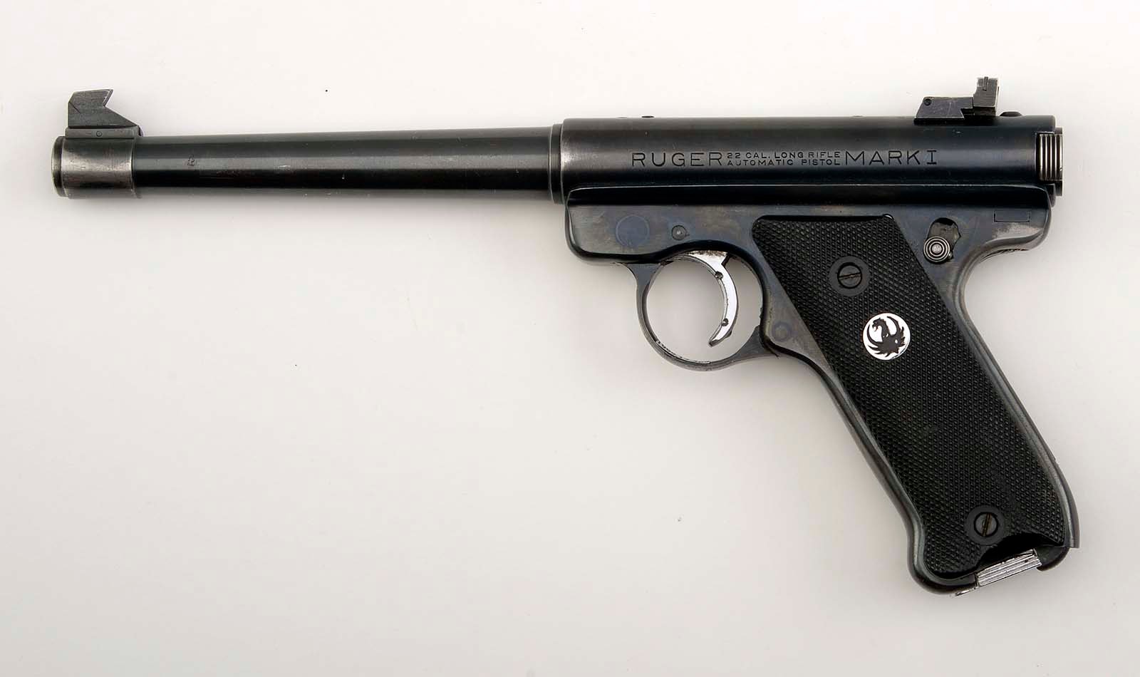 Ruger Mark 1. Gift of Janet Jerome and daughters in memory of John K. Jerome. 1999.17.368