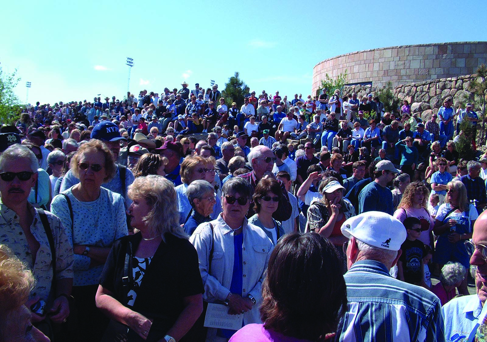 The Draper Natural History Museum opening, June 2002 - just what Al meant by extraordinary accomplishments by the Center of the West.