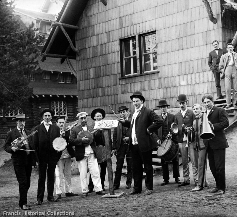 Employee Kitchen Orchestra at Old Faithful Inn, Yellowstone National Park