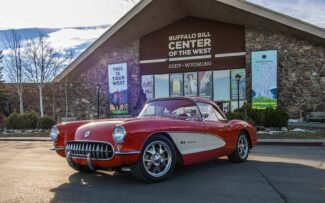 2023 raffle car: 1957 Corvette resto-mod