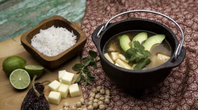 "Bowl of the Wife of Kit Carson" chicken soup
