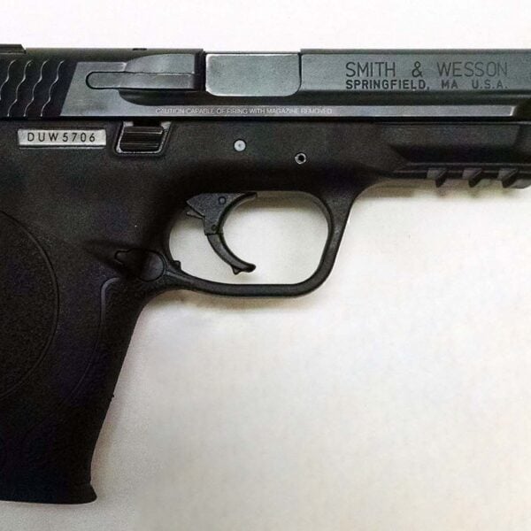 Competitive shooter Julie Golob's Smith & Wesson M&P. L.2019.5.1