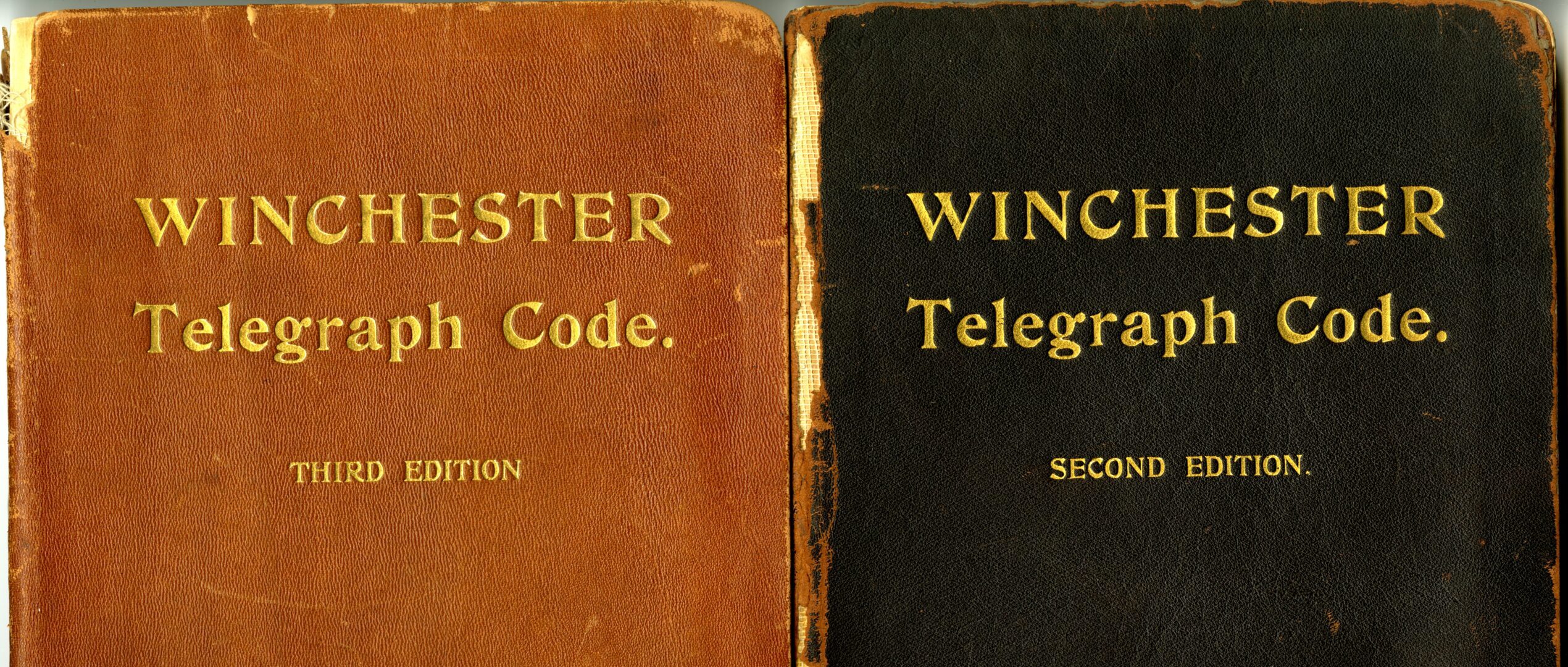 Speaking in Code: Rare Winchester Telegraph Code Books - Buffalo Bill ...