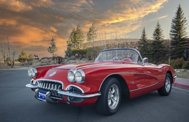 Corvette Convertible raffle car for 2021. Photo by Spencer Smith.